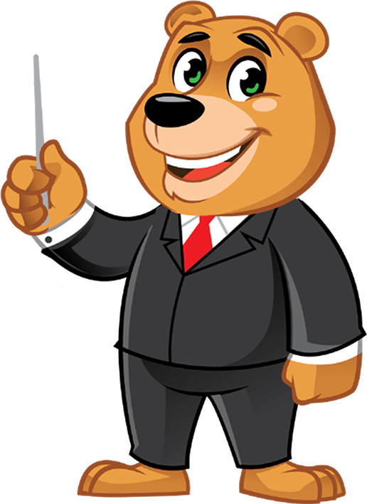 Cartoon character_Panda executive