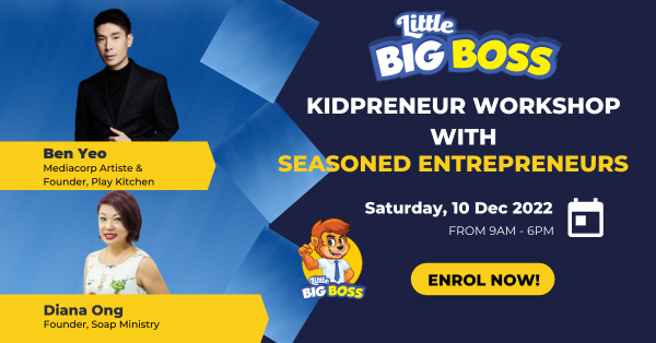 My Little Big Boss Entrepreneurship Workshop Dec 2022